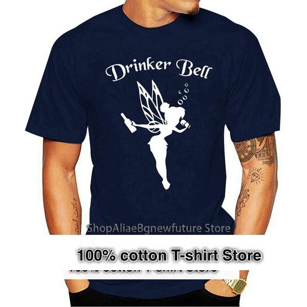 

men's t-shirts drinkerbell gift for men woman women t shirt, White;black