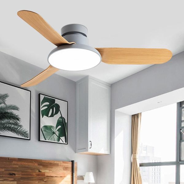 

ceiling fans dc fan chandelier with hanging lamp light wood led lights control for dining living room 220 v lamps 42 inch