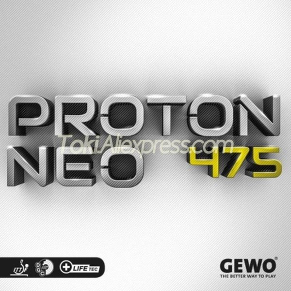 

proton neo 475 table tennis rubber (made in germany) pips-in original gewo pong raquets