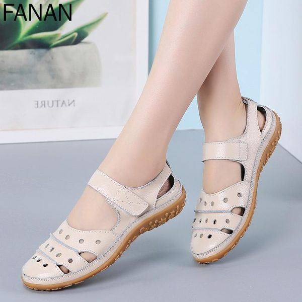 

sandals women shoes 2021 fashion ladies casual outdoor female sneakers comfortable beach leather large size, Black