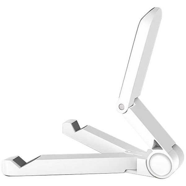 

folding triple-cornered tablet stand multifunctional lazy deskbase for devices under 10 inches pc stands