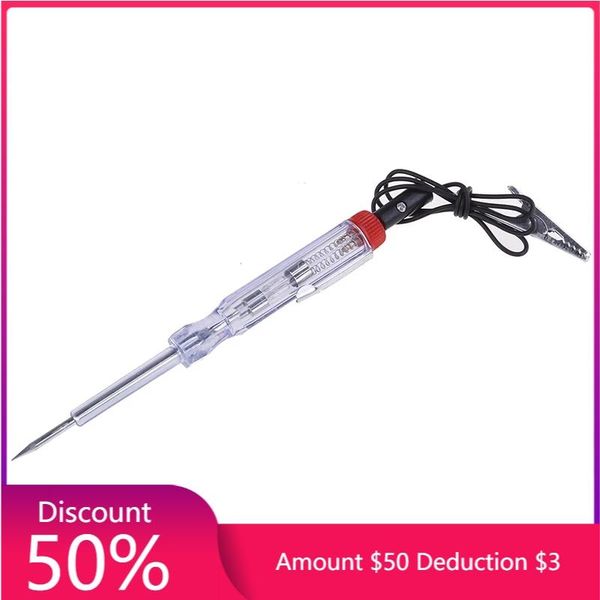 

diagnostic tools dc 6v-24v car tester fuses and light socket transparent circuit test pen for motorcycle small engines