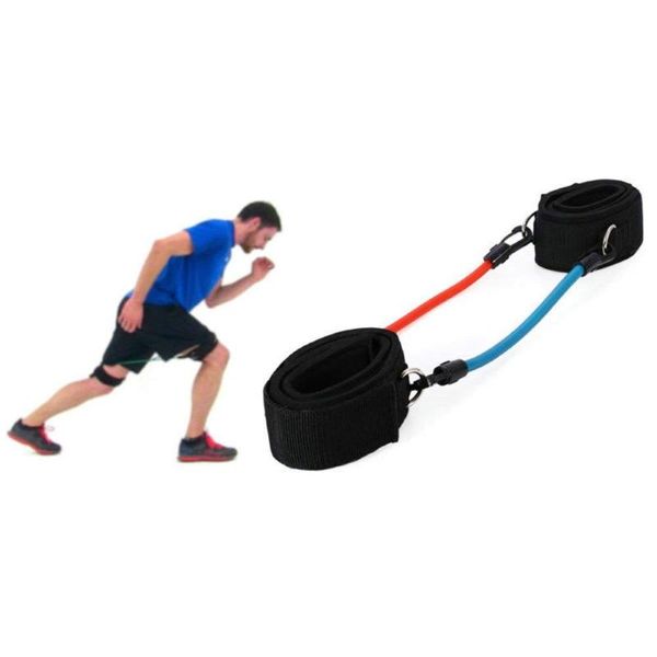 

2pcs running tubes gym durable kinetic speed bodybuilding supplies fitness equipment naturehike outdoor leg resistance bands
