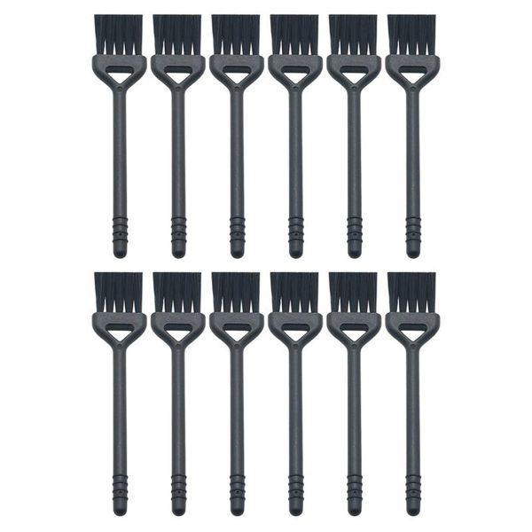 

20pcs comb brush dusting coffee machine grinder cleaning hair brushes, Silver