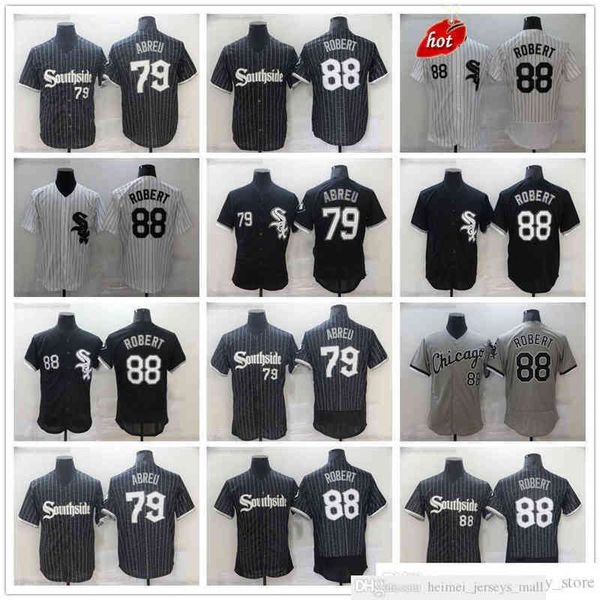 

2022 Baseball Jerseys 79 Jose Abreu 88 Luis Robert Jersey Top Quality Stitched Gray Grey White Black Man Size -XXXL, Other jerseys. tell me on order