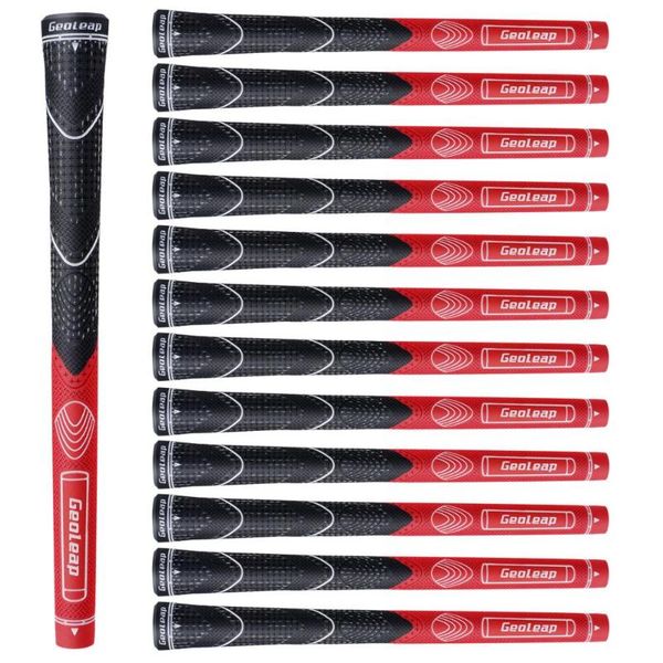 

club grips geoleap 2021 golf rubber irons multi compound cord standard size 8 colors 10pcs
