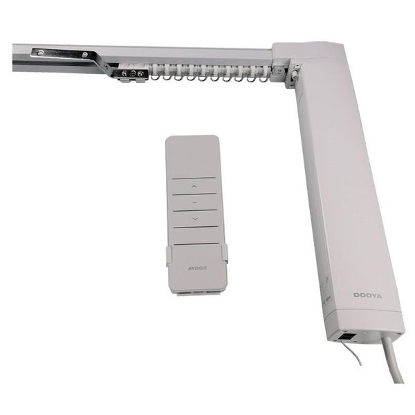 

blinds 2021 silent motorized curtain track, smart home rrails , dooya motor electric dt82tv vertical center opening or side