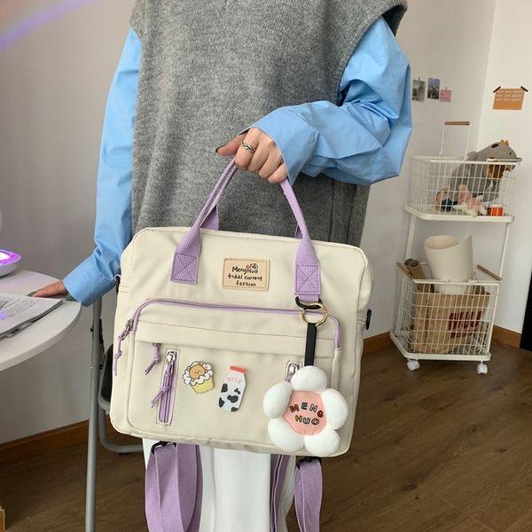 

korean style waterproof canvas small mini backpack for women fashion travel backpack school bag for tennage girl shoulder bag k726