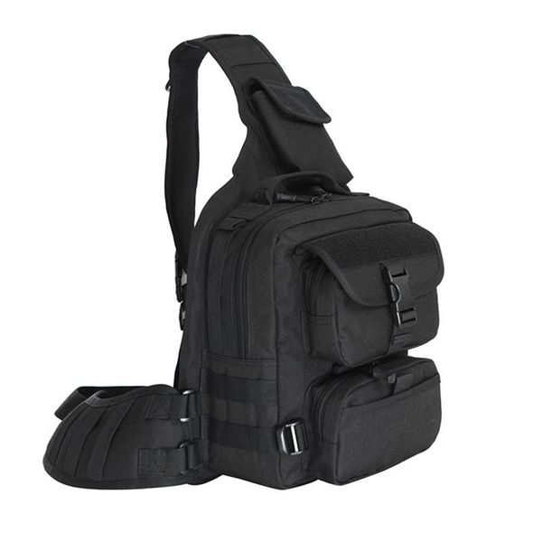 

men 1000d nylon tactical chest bag military hiking camping outdoor cross body messenger army shoulder bags waterproof travel