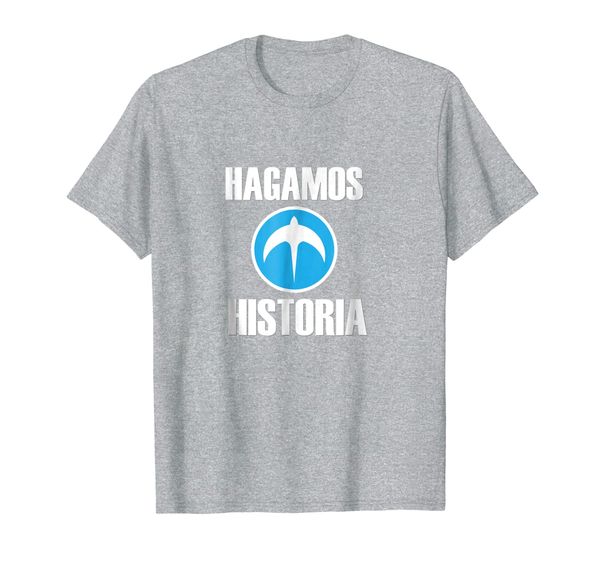 

hagamos historia con logo nuevas ideas color original, White;black