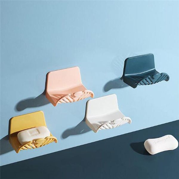 

bathroom storage & organization multipurpose self draining soap holder container for home creative boxes wall-mounted @c