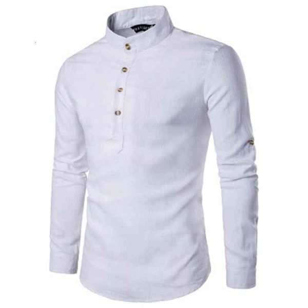 

solid casual linen men shirts mens long sleeve dress shirts cotton shirt men shirt plus size slim fit homme, White;black