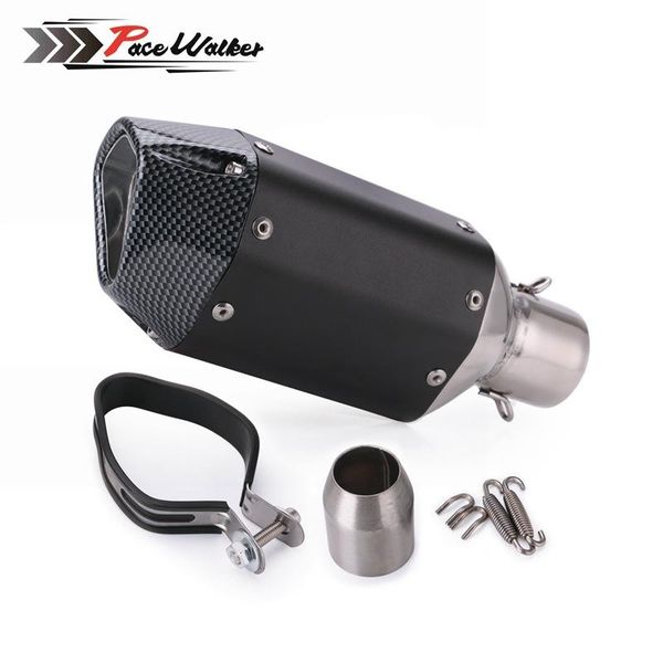 

motorcycle exhaust system pipe muffler 38-51mm general short modified accessories