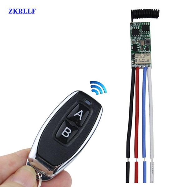 

smart home control 433 mhz universal dc 12v wireless remote switch relay receiver module and rf transmitter led string lights diy