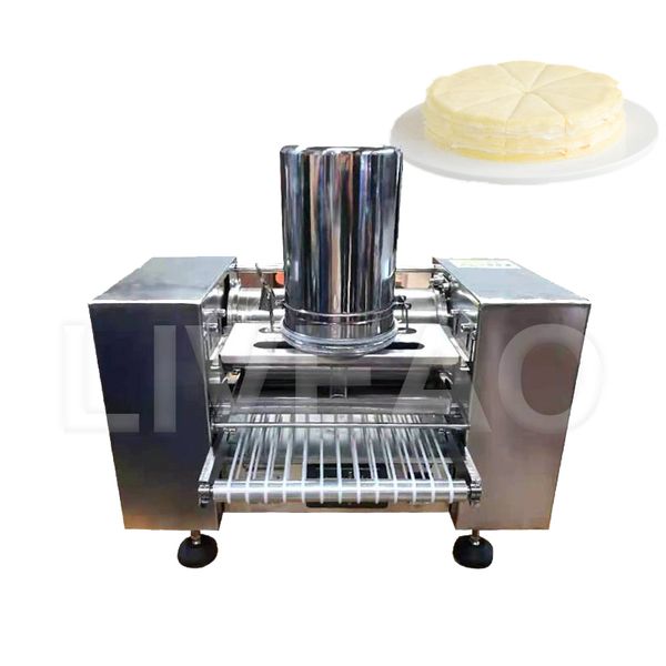 2800W Anatra Arrosto Torta Crosta Macchina Pancake Macchina 220V Mille Strati Torta Che Fa Maker Involtino Primavera Pelle Formare Attrezzature