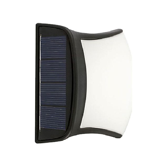 

waterproof 3led light sensor solar power wall garden fence lamp 3500k outdoor lamps