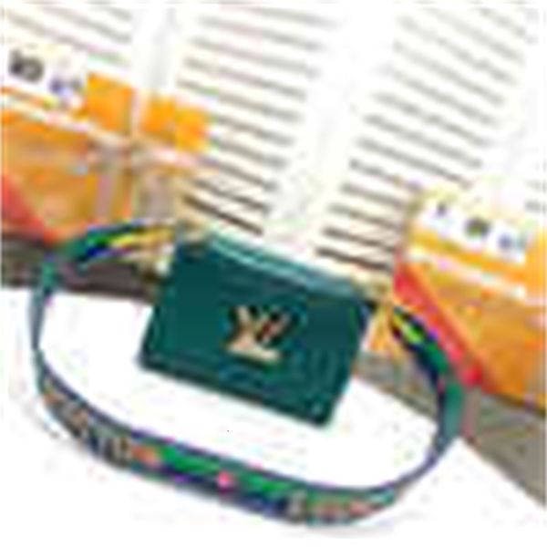 

cross handles designer handbags luxury bags m50330 bag silk-printed iconic water shoulder ripple totes twist body crossbody clutches bag