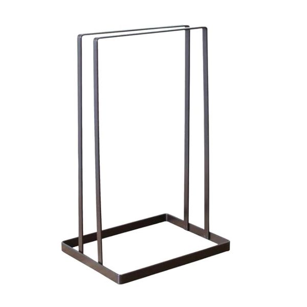 

hangers & racks mini metal clothes organizer rack sturdy iron hanger caddy storage holder stacker for closet room, laundry rooms drying stan