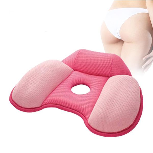 

cushion/decorative pillow office lady anti massage push soft for hip car cushion chair seat pads up buorthopedic 43*34*9cm heart beauty yoga