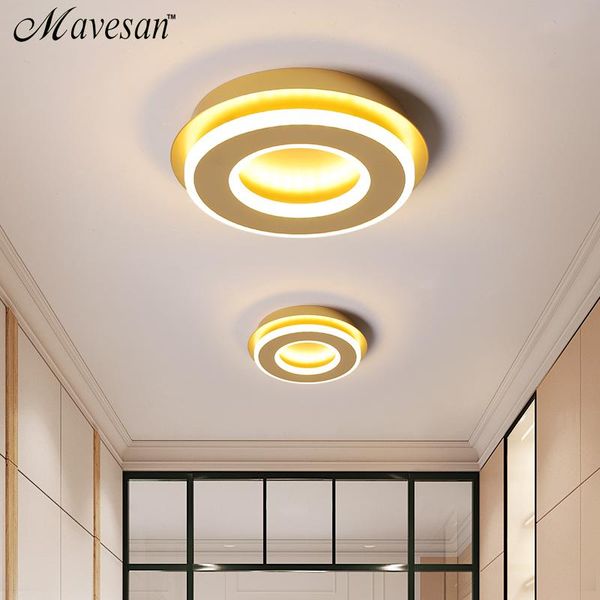 

modern led ceiling lights for aisle corridor balcony entrance lamp home indoor lighting ac85-265v