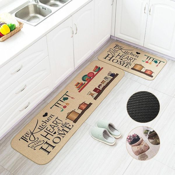 

carpets kitchen floor mats linen japanese area rug for living room strip door nonslip waterproof oilproof rugs bedroom tappeto