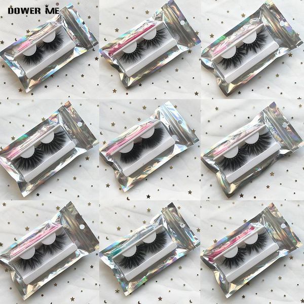 

false eyelashes natural wholesale 25mm 5d mink bulk box long lashes fluffy strip lash fake vendors faux cils1