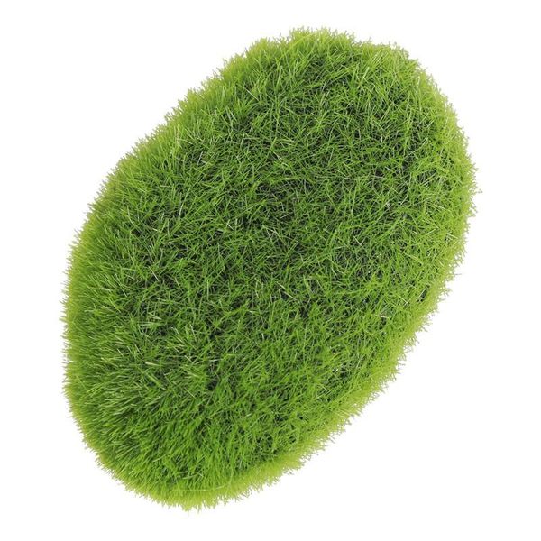 

decorative flowers & wreaths 1pc artificial moss rocks green balls fuzzy cover stones varying sizes for floral design center pieces vases fi