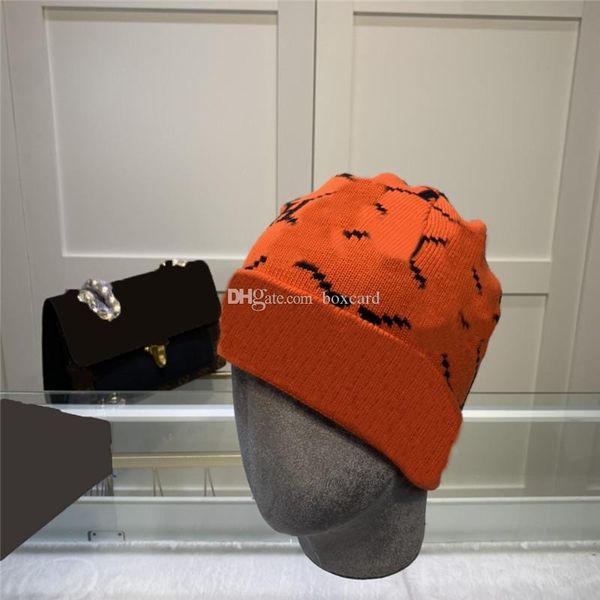 

classic letter designer beanie solid color knitted skull caps winter comfortable wool hat men women thick knitting hats, Blue;gray