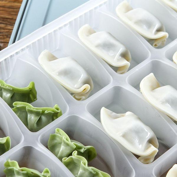 

storage bottles & jars dumpling boxes tray food container box for keep fresh dumplings plastic