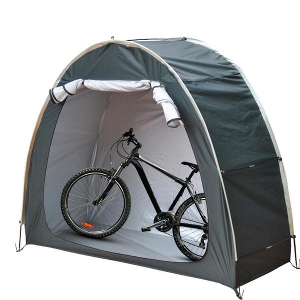 

tents and shelters bicycle tent bike storage shed 210d silver-coated oxford cloth foldable cover outdoors hiking fishing shelter