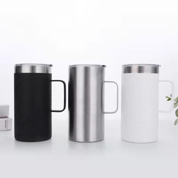 

water bottles 2021 arrivals 20oz stainless steel vacuum insulated tumbler cups wholesale coffee mug with lid and handle