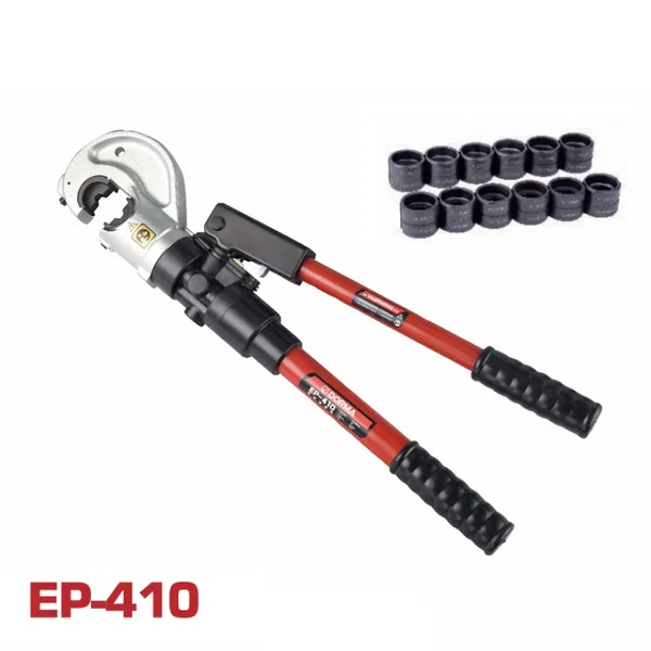 

hydraulic tools ep-410 manual cable crimping tool with safety valve inside