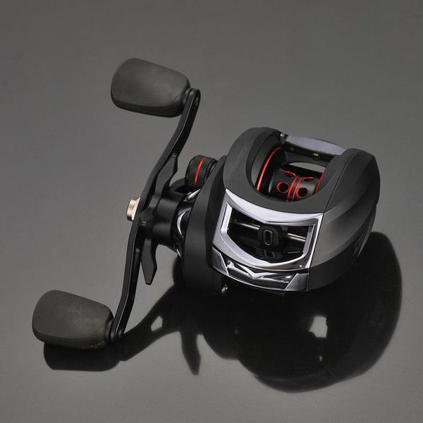 

fishing reel full metal wire cup stainless steel wheel sea bream line magnetic force 6.3:1 gear ratio axle baitcasting reels