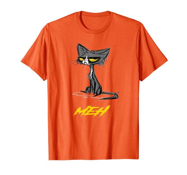 

MEH Meow Meow Meow Funny Cat T-Shirt, Mainly pictures