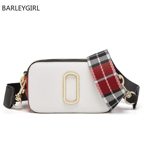

evening bags 2021 texture women's bag wide shoulder belt fashion color matching camera slung single satchels
