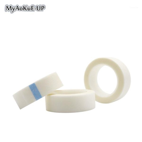 

rolls tape non-woven wrap eyelash extension lint eye pads white silk paper under patches tapes1