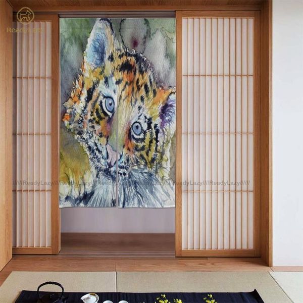 

tiger curtains double decoration door curtain colored winter & drapes
