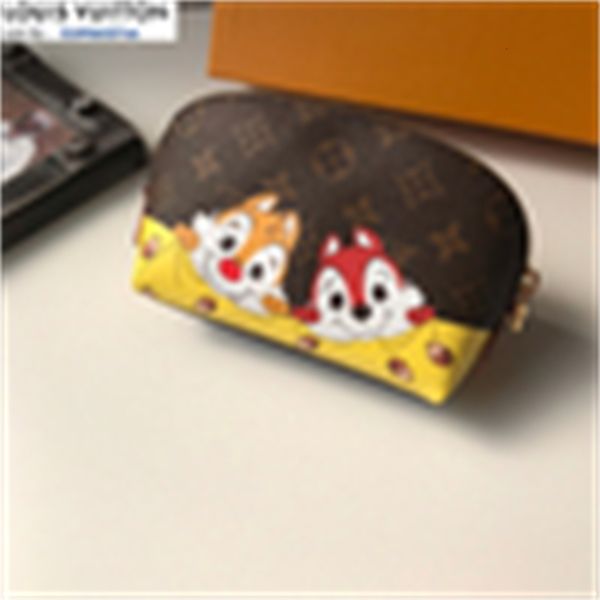 

pouches brand long designer key luxury chain m47515 silk holders screen wallets cosmetic wallet bag women card real phone leather cases purs, Red;black