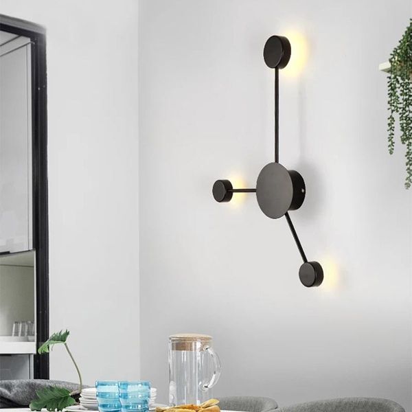

wall lamp postmodern simple led living room bedroom bedside creative aisle el exhibition hall corridor lighting