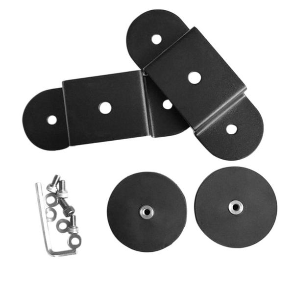 

other lighting system 1pair universal light bar magnetic bracket truck with screw car roof portable easy install durable base accessories fo