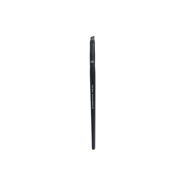 

makeup brushes pro brow brush #20 - angled edge eye definer beauty cosmetics tools