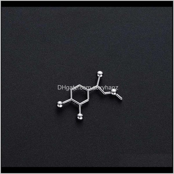 

pins, jewelryadrenaline molece pin scinece biology teacher gold color pins metal fashion jewelry beautif brooches women gift drop delivery 2, Gray