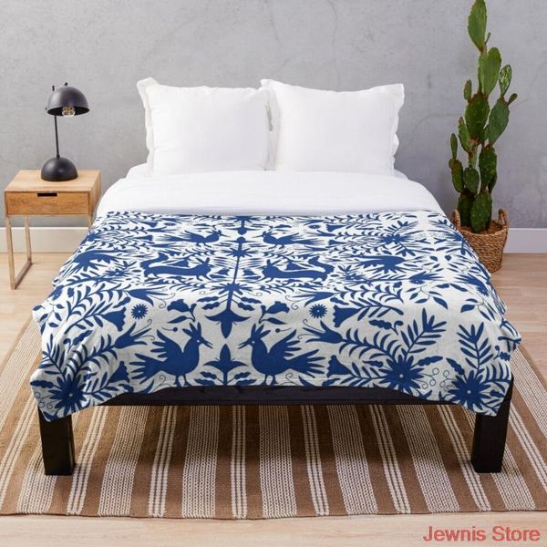 

otomi blue throw blanket soft warm coral fleece plush rug piece sofa bed knee blankets boys girls