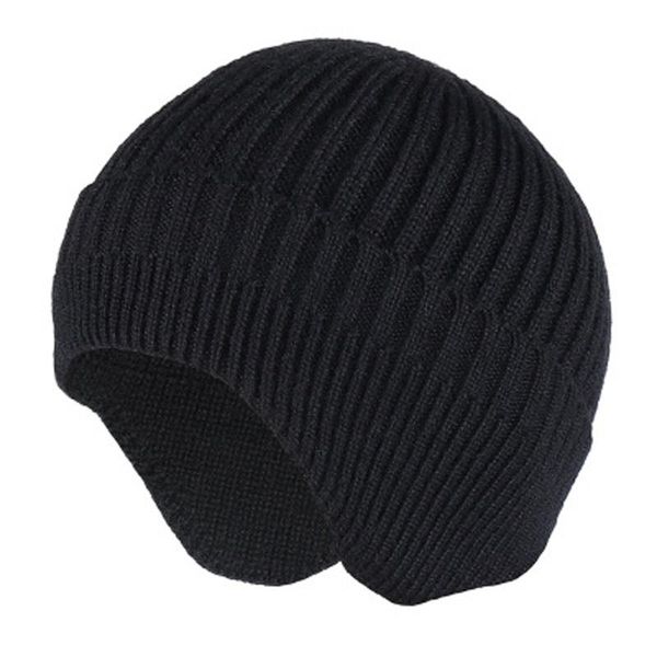 

beanies winter hats for men beany knitted hat women skullies male gorra warm thicken soft ear flaps bonnet beanie cap