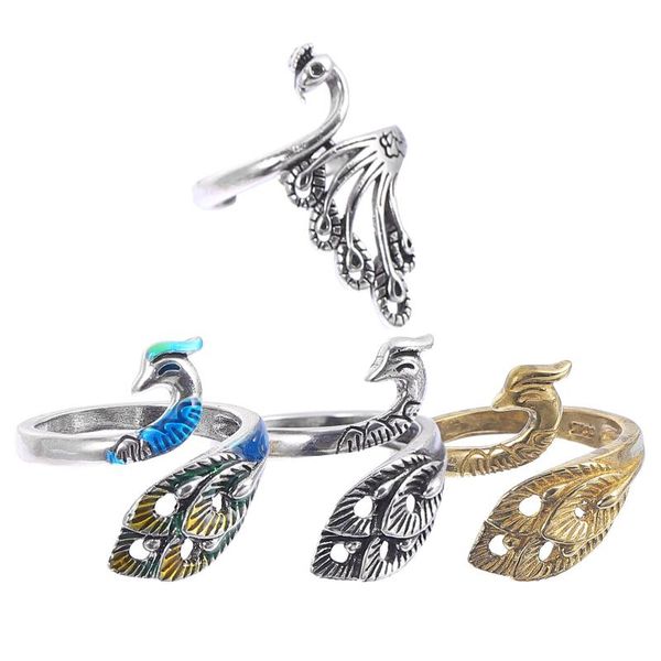 

hooks & rails 4pcs ring knitting tools finger wear thimble yarn creative loop