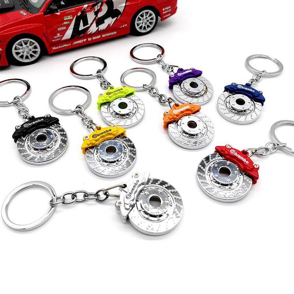 

keychains 1 pc brake disc keychain motorcycle key chain alloy, Silver