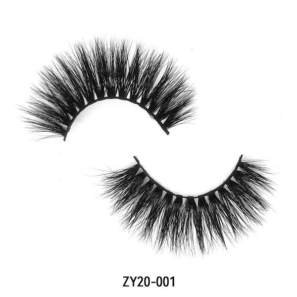

false eyelashes wholesale mink eyelash vendor luxury 3d with custom packaging 20mm