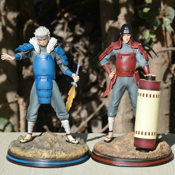 

83naruto pillars and leaves of the past dynasties ape flying waves feng shui gate master kakashi four generations hand-made models