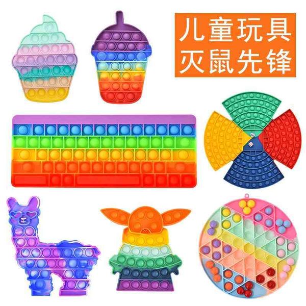 

large chessboard children decompression toy rainbow keyboard rodent killing pioneer new model