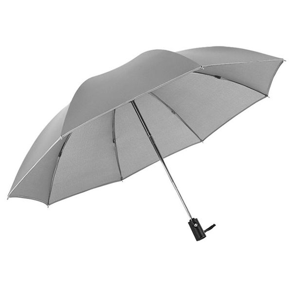 

umbrellas automatic folding umbrella edging reflective sun protection uv